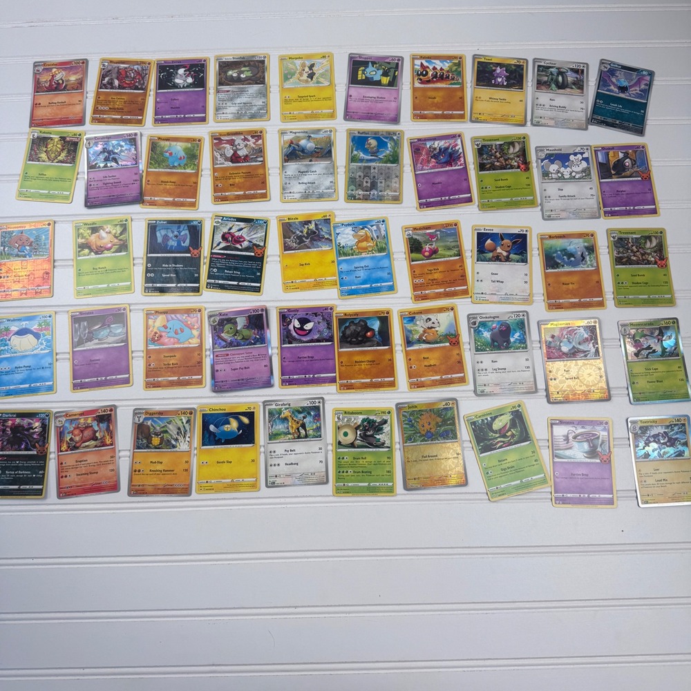 Pokemon Cards Lot of 50 Various Cards 2020-2023 Set 10